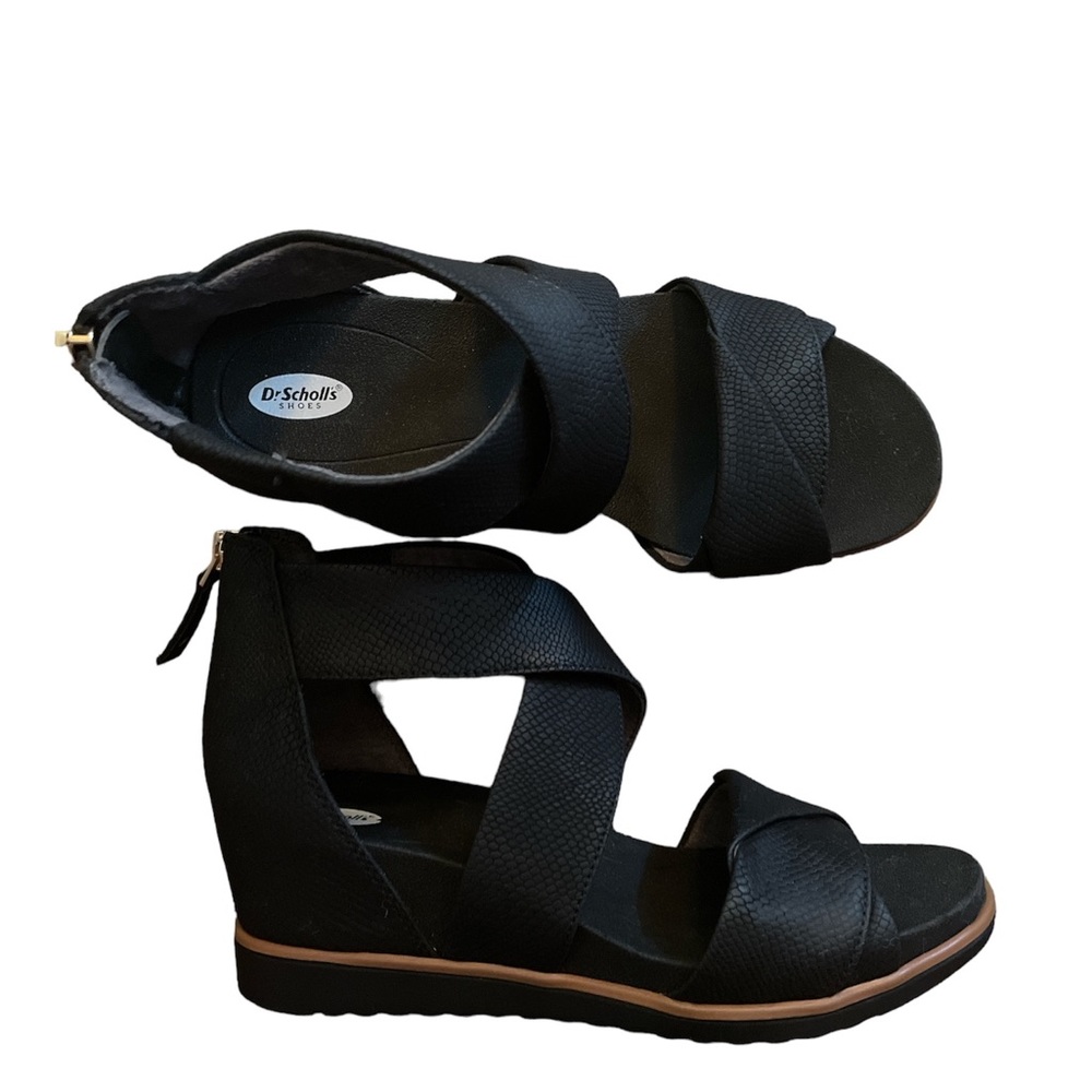 Dr. Scholl’s Golden Hour Wedge-Black